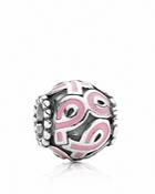Pandora Charm - Sterling Silver & Enamel Pink Ribbon, Moments Collection