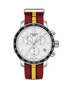 Tissot Miami Heat Quickster Stainless Steel Chronograph, 42mm