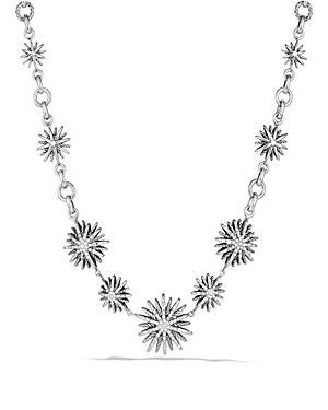 David Yurman Starburst Link Necklace With Diamonds