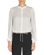 Emporio Armani Tie Hem Top