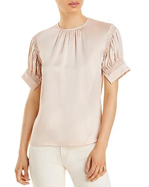 Rebecca Taylor Charm Silk Top