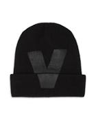 Valentino Garavani Wool Logo Beanie