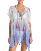 Surf Gypsy Ombre Paisley Print Tunic Swim Cover-up