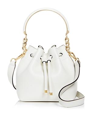 Jimmy Choo Bon Bon Small Leather Bucket Bag