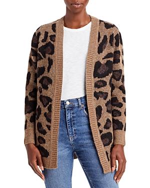 Aqua Animal Print Open Cardigan - 100% Exclusive