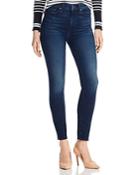 7 For All Mankind High-waisted Skinny Ankle Jeans In Deep Waters