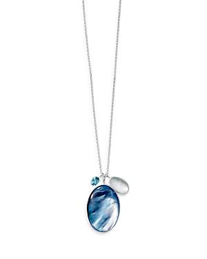 Ippolita Sterling Silver Rock Candy Luce Multi-stone Pendant Necklace, 30-32