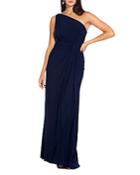 Adrianna Papell One-shoulder Mermaid Gown