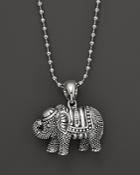 Lagos Rare Wonders Elephant Pendant Necklace, 34