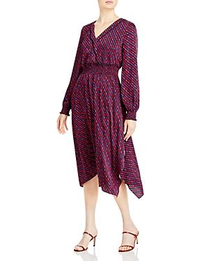 Karl Lagerfeld Paris Chiffon Handkerchief Dress