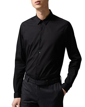The Kooples Slim Fit Black Shirt