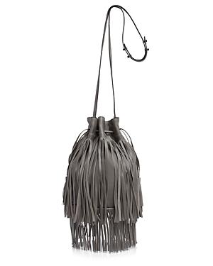 Loeffler Randall Industry Fringe Bucket Crossbody