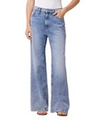 Hudson 5 Pocket Wide Leg Jeans In Young At H