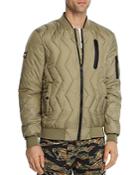 Superdry Zig Zag Quilted Bomber Jacket