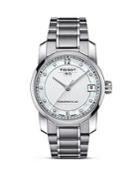 Tissot Women's Titanium Automatic Watch With Diamonds, 32mm