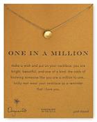 Dogeared One In A Million Pendant Necklace, 18