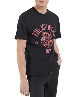 The Kooples Cotton Tiger Logo Graphic Tee