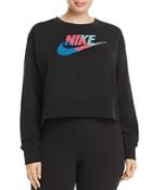 Nike Plus Cropped Logo Sweatshirt