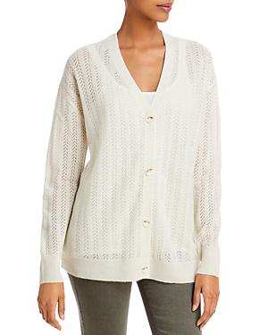 C By Bloomingdale's Cashmere Pointelle Sweater - 100% Exclusive