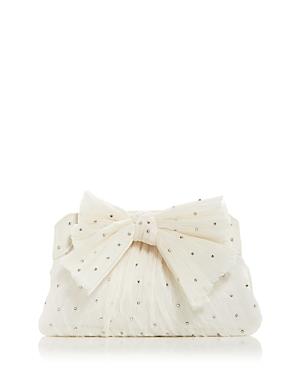 Loeffler Randall Rayne Pleated Embellished Bow Shoulder Bag