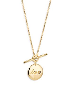 Ajoa By Nadri Love Pendant Toggle Necklace, 18