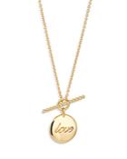 Ajoa By Nadri Love Pendant Toggle Necklace, 18