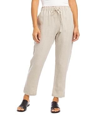 Karen Kane Linen Drawstring Pants