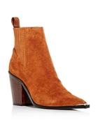 Kenneth Cole Women's West Side Pointed-toe Block-heel Booties