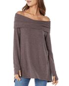 Michael Stars Off-the-shoulder Thumbhole Top