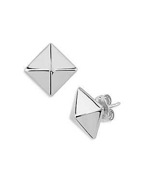 Bloomingdale's Sterling Silver Pyramid Studs - 100% Exclusive