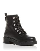 Kurt Geiger London Women's Bax Block Heel Combat Boots