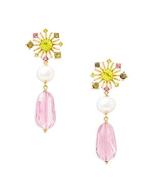 Kate Spade New York Rooftop Garden Linear Drop Earrings