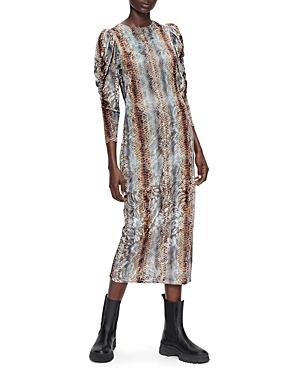 Ted Baker Margeet Mesh Bodycon Midi Dress