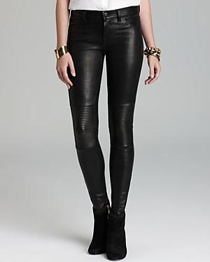 J Brand Jeans - Nicola Leather Moto