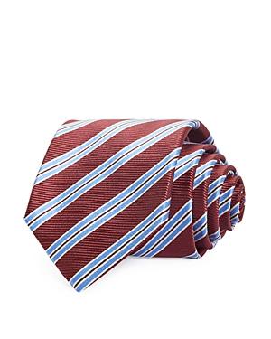 Canali Multi Stripe Silk Classic Tie