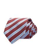 Canali Multi Stripe Silk Classic Tie