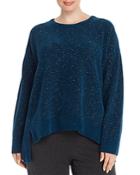 Eileen Fisher Plus Organic Cotton Boxy Sweater