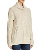 B Collection By Bobeau Cable Knit Sweater