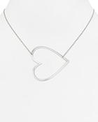 Jennifer Zeuner Marissa Large Heart Necklace, 18