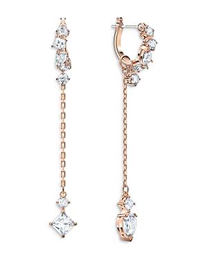 Swarovski Attract Hoop Earrings With Drop