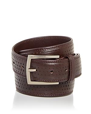 Cole Haan Men's Perforated Leather Belt