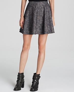 Theory Merlock Donegal Tweed Skirt - Bloomingdale's Exclusive