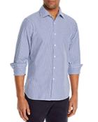 The Men's Store At Bloomingdale's Bengal Stripe Cotton-blend Classic Fit Shirt - 100% Exclusive