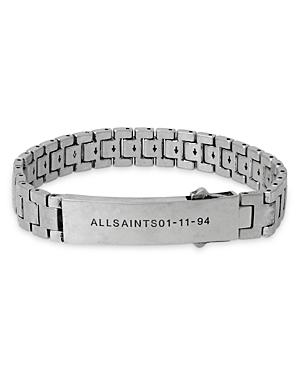 Allsaints Sterling Silver Watch Band Bracelet