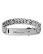 Allsaints Sterling Silver Watch Band Bracelet