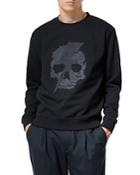 The Kooples Skull & Lightning Sweatshirt