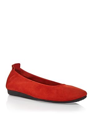 Arche Women's Laius Nubuck Ballerina Flats