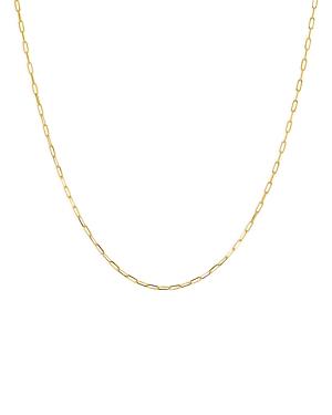 Rachel Reid 14k Yellow Gold Paper Link Chain Necklace, 24