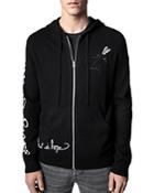 Zadig & Voltaire Art Is Hope Skull Hoodie
