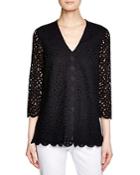 Tory Burch Eyelet Lace Front Top